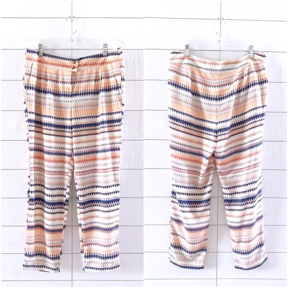 J.Crew Printed Drapey Cropped Ankle Pants - Picture 6 of 8